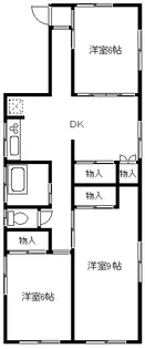 三枝ビル【3階】の間取り