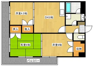 メゾン原II【9階】の間取り