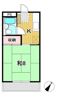 カーサM【1階】の間取り