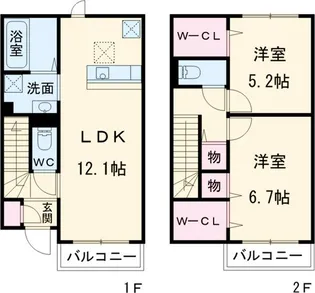 パークテラス善福寺公園の間取り