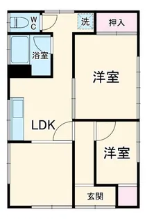 神奈川県厚木市林2【一戸建】の間取り