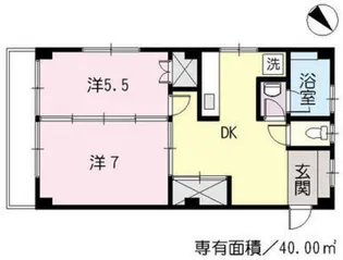 引地ビル【1階】の間取り