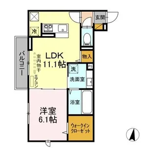 Forest A【1階】の間取り