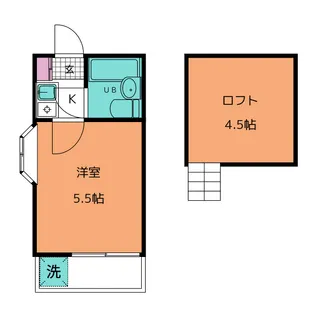 ジュネパレス高砂第1【1階】の間取り