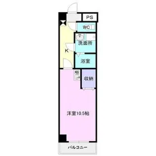 1Kの間取り画像