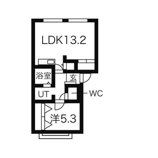 ファミーユ小杉【2階】の間取り