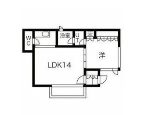 メグロポイント【1階】の間取り