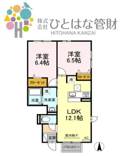 特徴:立地良好 Droom切通A【1階】の間取り