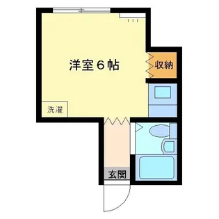 神奈川県横浜市戸塚区戸塚町【アパート】の間取り