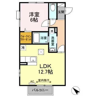 モナリエ【1階】の間取り