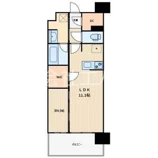 RJRプレシア川口【3階】の間取り