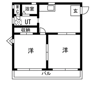 アモーラルII【1階】の間取り