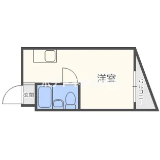 1Rの間取り画像