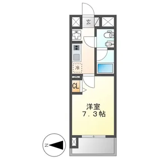La Douceur山王【2階】の間取り
