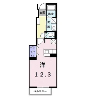 ルミエールI【1階】の間取り
