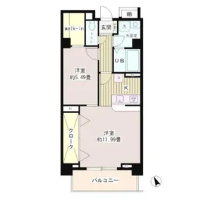 東京都千代田区麹町1【マンション】の間取り