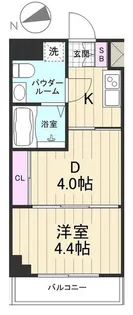 AZEST上板橋III【7階】の間取り