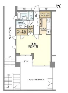 マスタービュー レジデンスの間取り