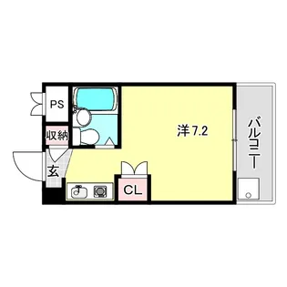 兵庫県西宮市鳴尾町1【マンション】の間取り
