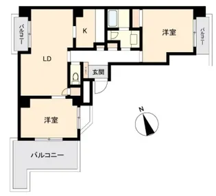 東京都豊島区南大塚3【マンション】の間取り