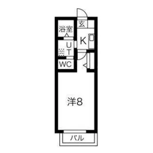 DiasTown大清水【1階】の間取り