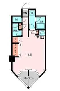 東京都渋谷区恵比寿1【マンション】の間取り