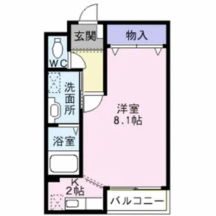 アズ・レイラ【2階】の間取り