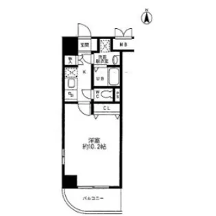 クレール矢沢【2階】の間取り