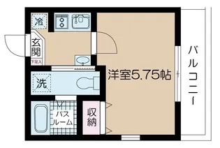 NSGATE二子玉川【1階】の間取り