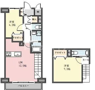 フィールズコート六町の間取り