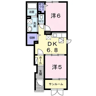 フォルテIII【1階】の間取り
