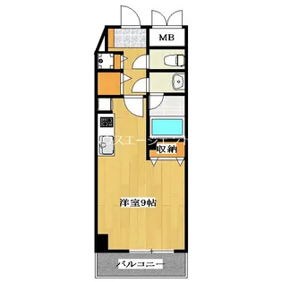 パルティール【1階】の間取り