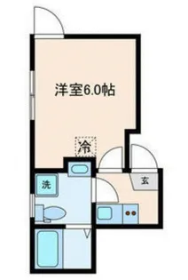 グランドハイツ成増【1階】の間取り