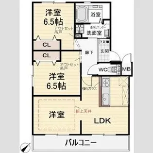 サンシャインイトウ【4階】の間取り