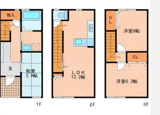 GRANNEXT+1大道の間取り