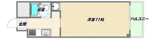大阪府大阪市淀川区西中島6【マンション】の間取り