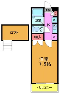 トキコーポB棟【1階】の間取り