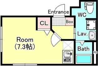 アンドベース【4階】の間取り