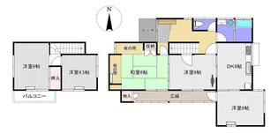 熊本県八代市松崎町【一戸建】の間取り