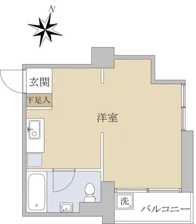 世田谷代田サンライズマンション【7階】の間取り