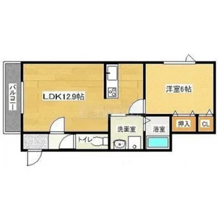 Lulu purin【1階】の間取り