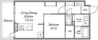ACPレジデンス文京春日【4階】の間取り
