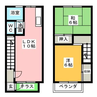 埼玉県上尾市井戸木2【一戸建】の間取り