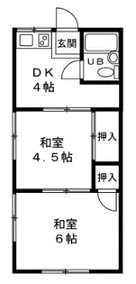 三矢梨庵【1階】の間取り