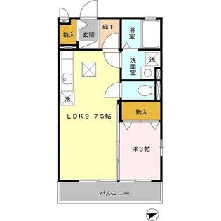 山手ヒルズ壱番館【1階】の間取り