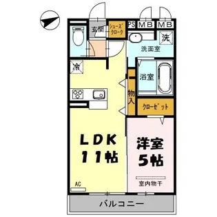 ボスコ【3階】の間取り