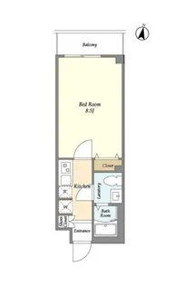 ドゥーエ成増【1階】の間取り