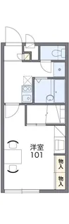 恵ハイツ【3階】の間取り