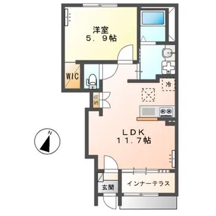 カノープス【1階】の間取り