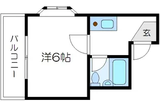 メゾンド蔵弐番館【3階】の間取り